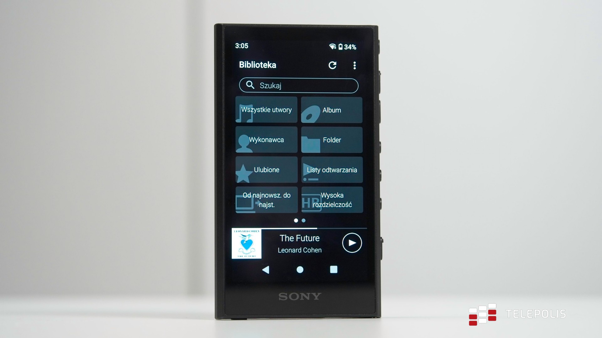 Sony Walkman NW-A306 - chciałem go pokochać, ale się nie dało (test)