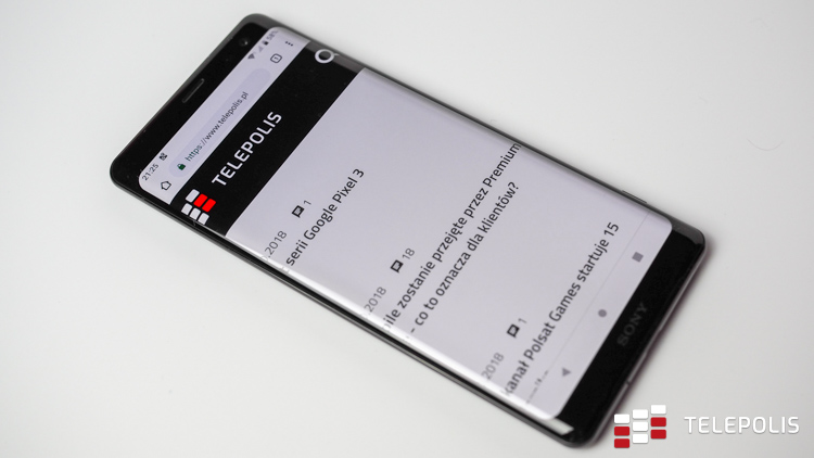 Test telefonu Sony Xperia XZ3 - jest coraz lepiej