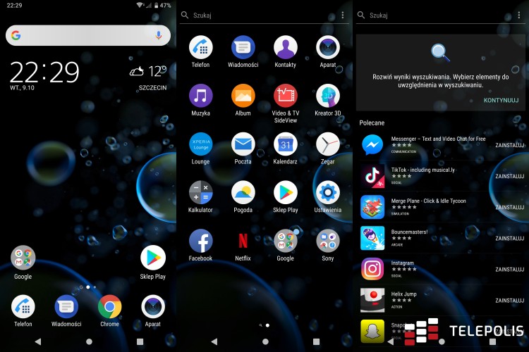 Test telefonu Sony Xperia XZ3 - jest coraz lepiej