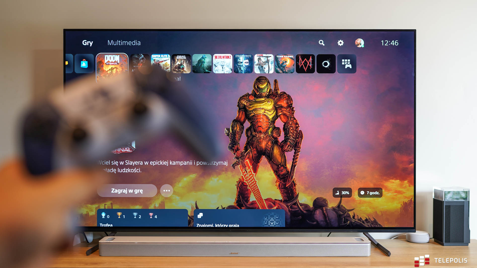 Sony OLED XR-65A80L – świetny towarzysz konsoli do gier (test)