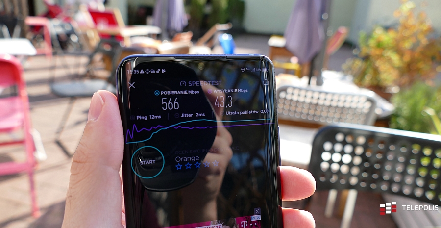 5G w sieci Orange - testujemy prędkość, zasięg i użyteczność