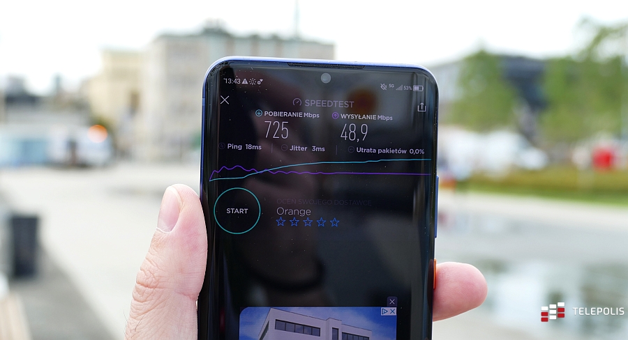 5G w sieci Orange - testujemy prędkość, zasięg i użyteczność