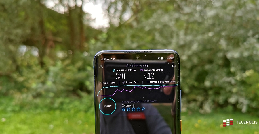 5G w sieci Orange - testujemy prędkość, zasięg i użyteczność
