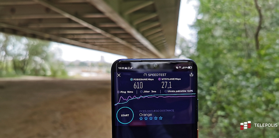 5G w sieci Orange - testujemy prędkość, zasięg i użyteczność