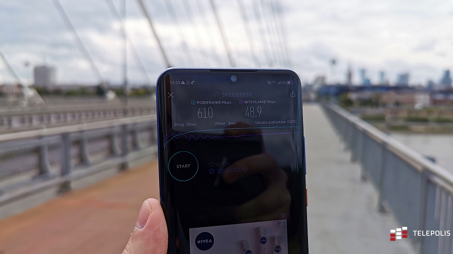 5G w sieci Orange - testujemy prędkość, zasięg i użyteczność