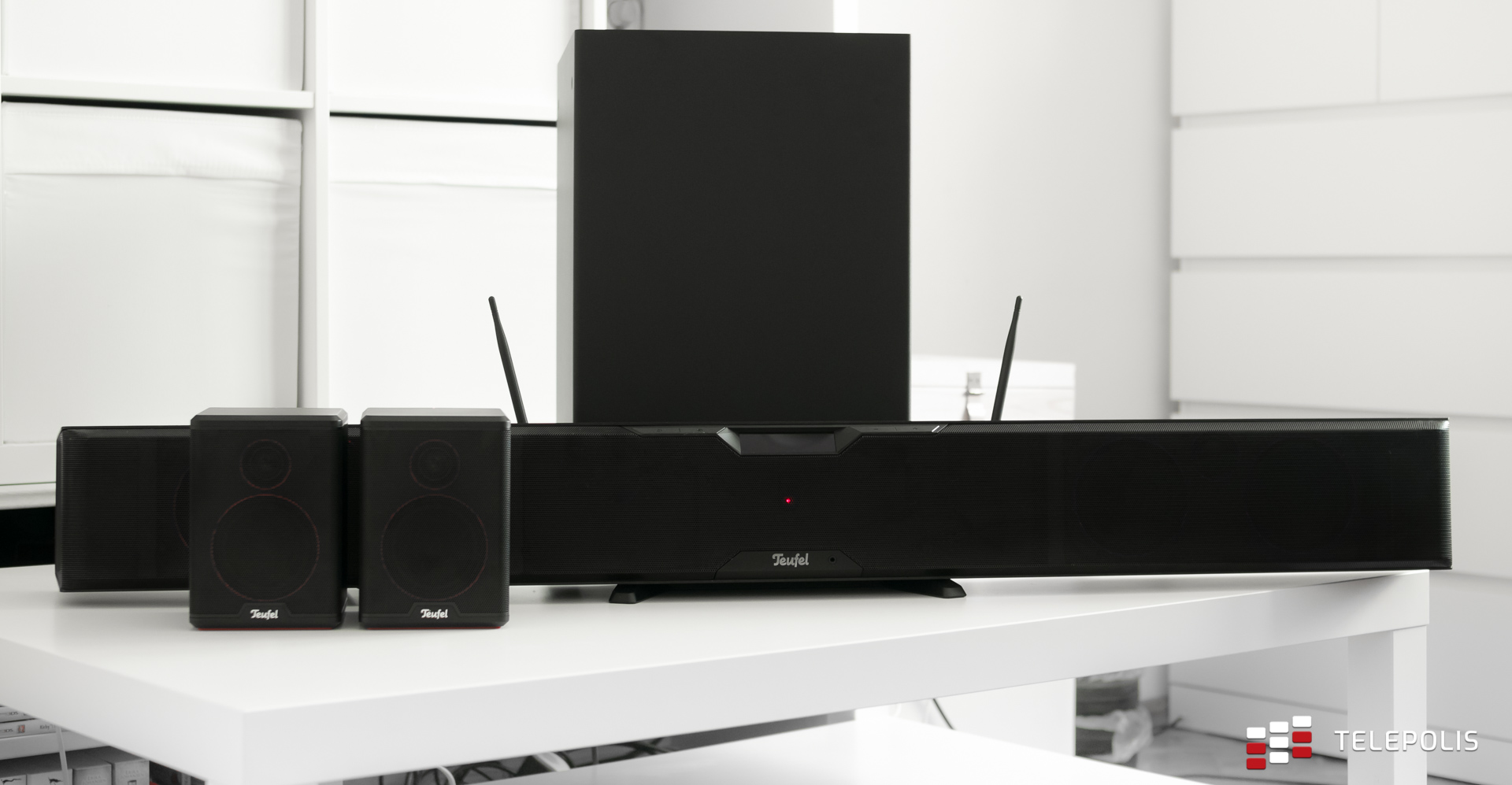 Teufel Cinebar Pro Surround "4.1-Set" - soundbar marzeń rozgromił mnie basem