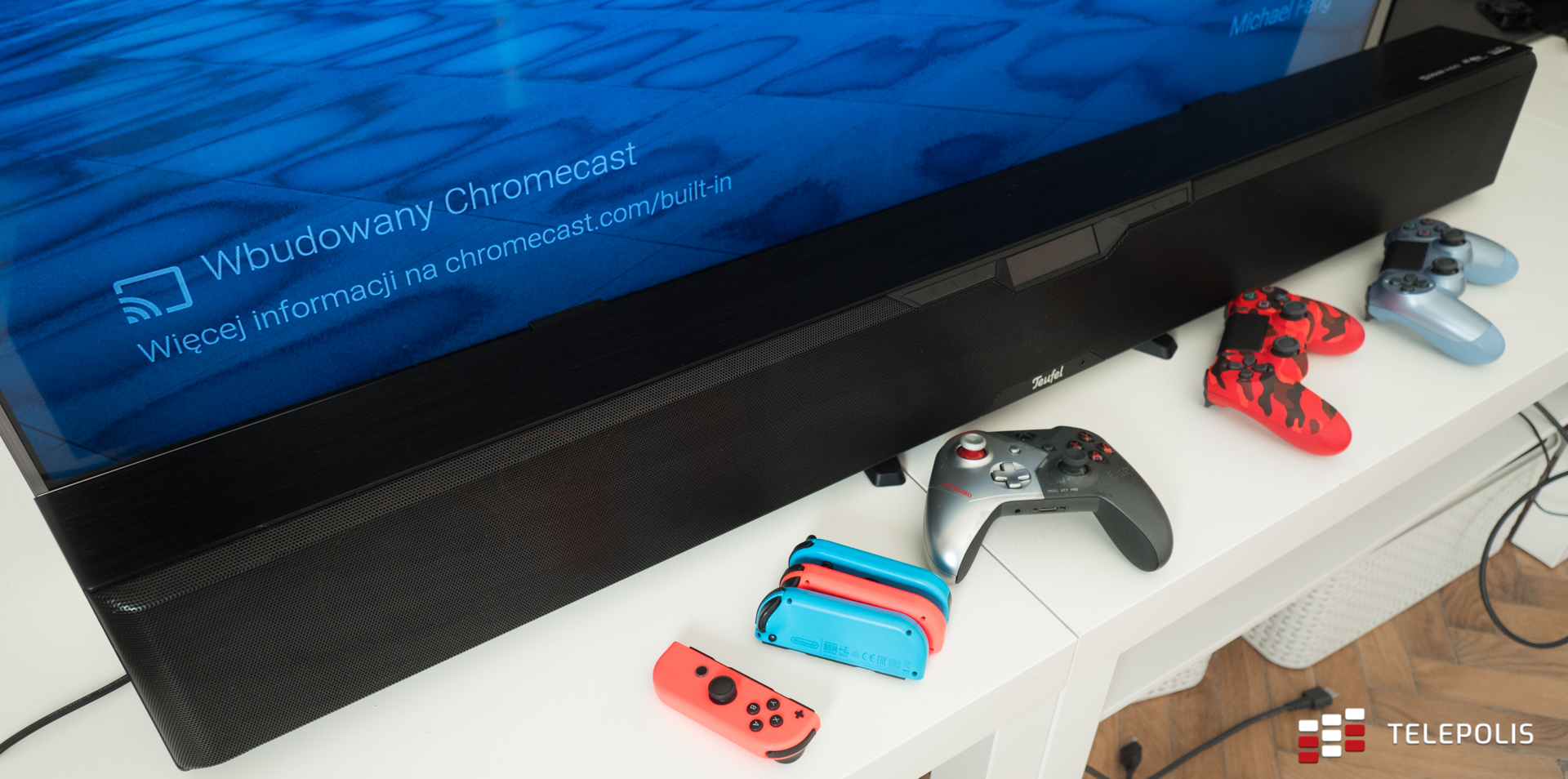 Teufel Cinebar Pro Surround "4.1-Set" - soundbar marzeń rozgromił mnie basem