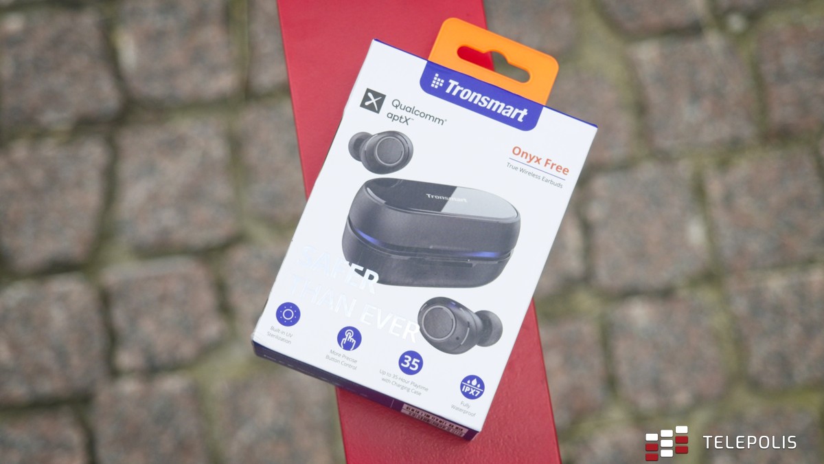Test Tronsmart Onyx Free TWS - słuchawki z funkcją dezynfekcji? Tego jeszcze nie było!