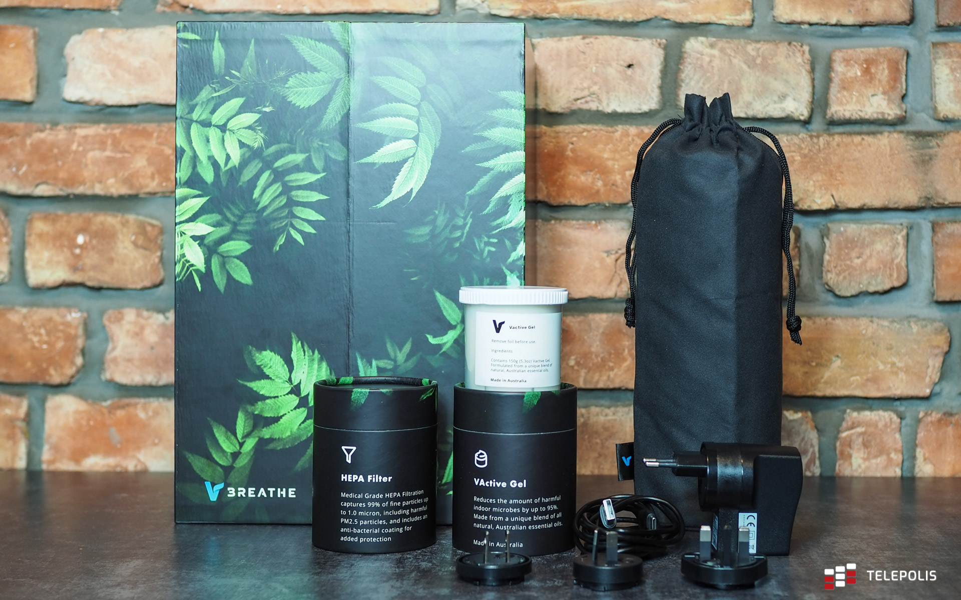 VBreathe Tasman | szybki test oczyszczacza powietrza z detoksykacją