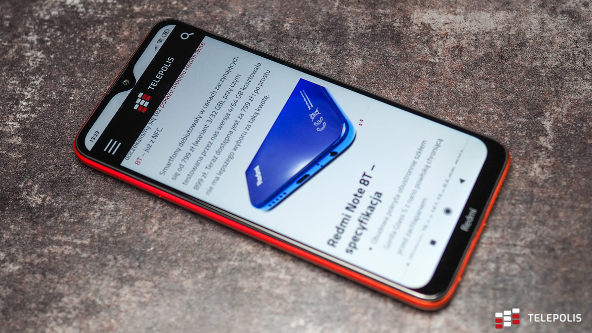 Test Redmi 8A - tani telefon Xiaomi z wydajną baterią