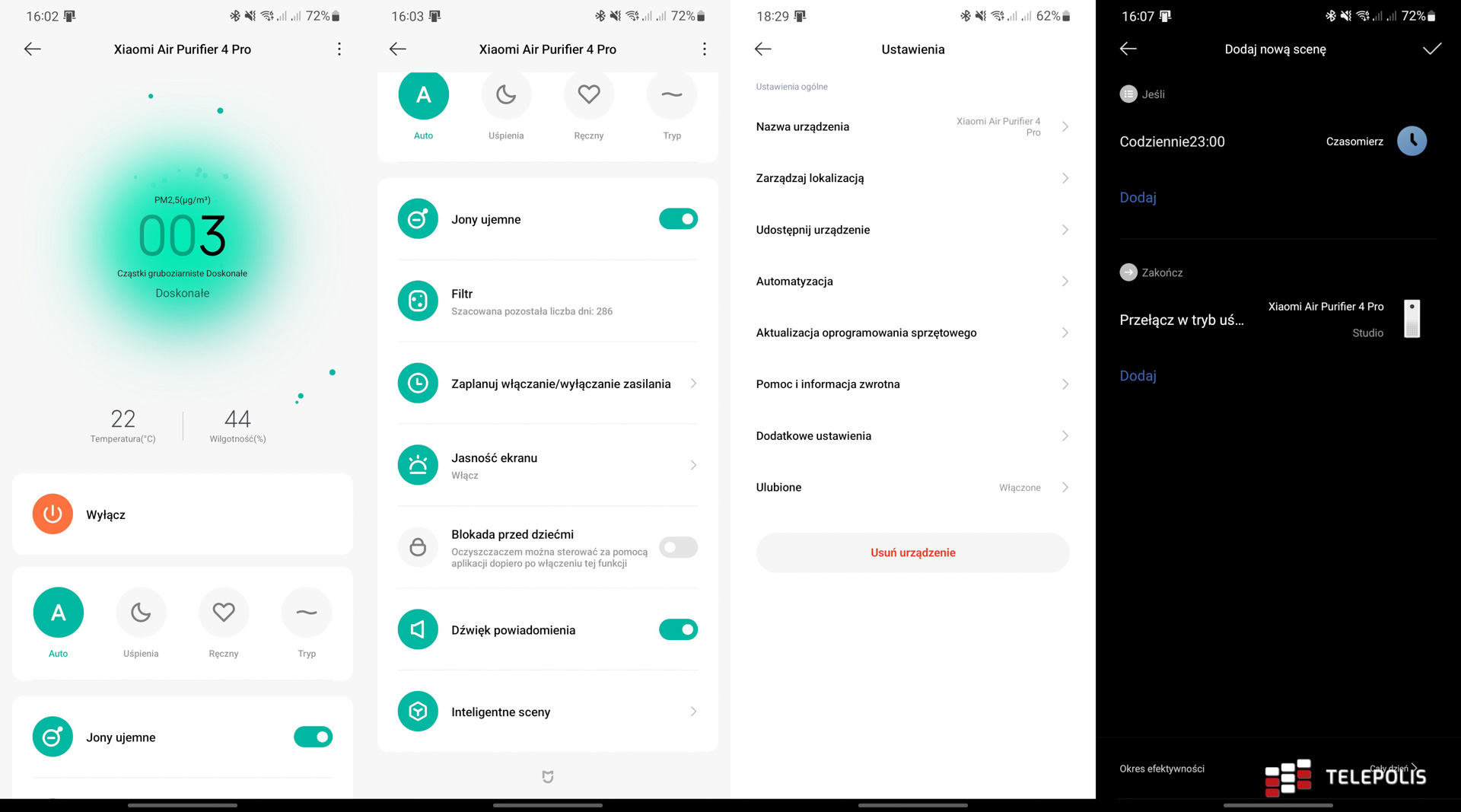 Xiaomi Smart Air Purifier 4 Pro | szybki test oczyszczacza powietrza z jonizatorem