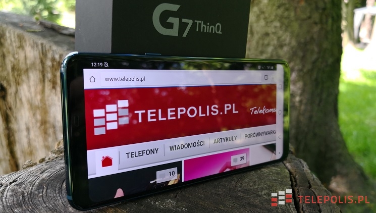 Kup LG G7 ThinQ, a dostaniesz robota i voucher na wymianę ekranu