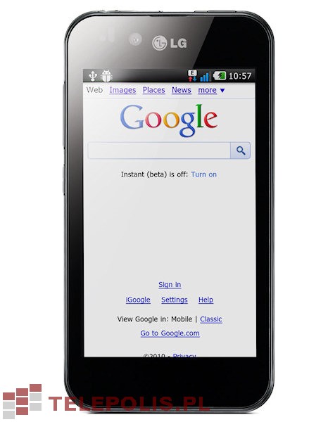LG P970 Swift Black