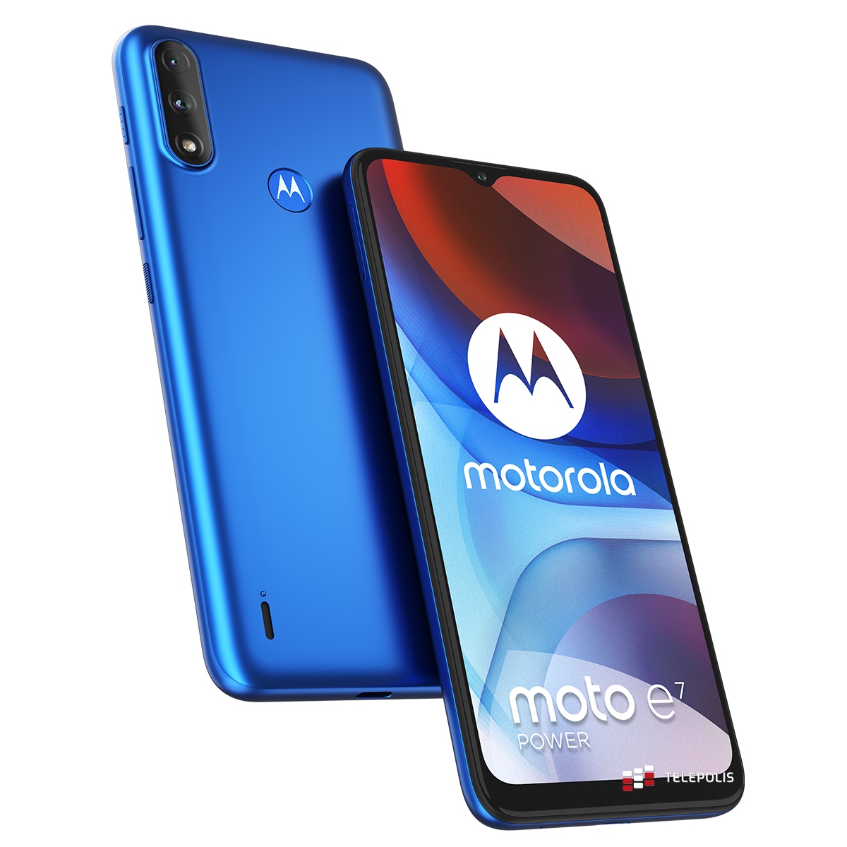Motorola - moto e7 power タヒチブルー SIMフリー 新品 Motorola Smartfon Moto E7 Power 64 GB, 4 GB RAM, Dual SIM