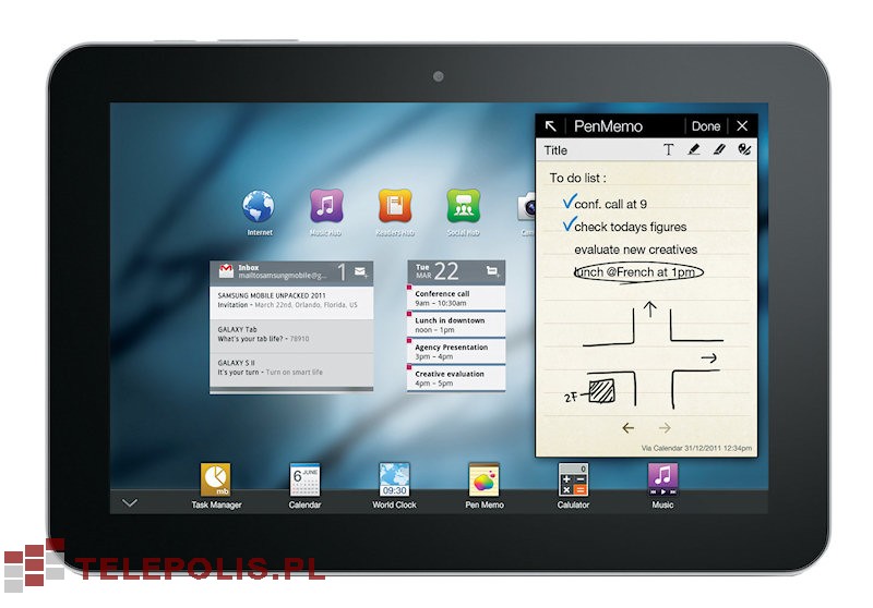 Samsung P7310 Galaxy Tab 8.9 Wi-Fi