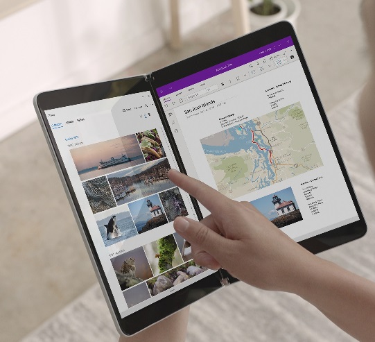 Microsoft patentuje nakładkę z klawiaturą dla Surface Neo