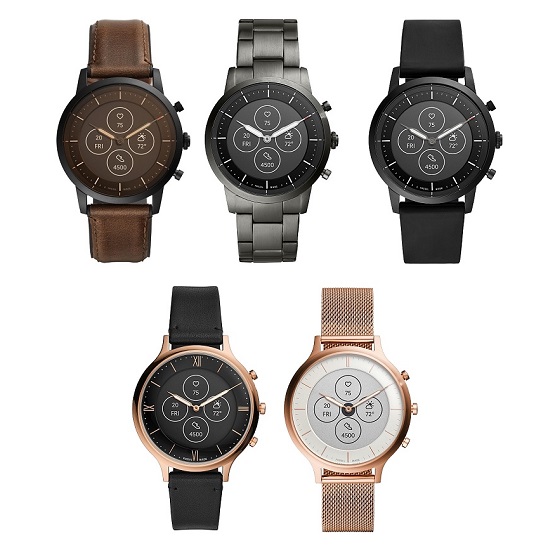 [Aktualizacja] Fossil zaprezentował nowe zegarki hybrydowe z ekranem E-Ink i pulsometrem