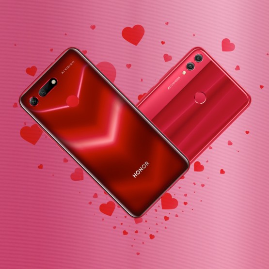 Honor na Walentynki przygotował dwie promocje. Można w nich kupić smartfony 8X i View20 oraz opaskę Band 4