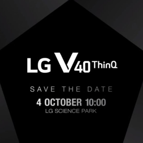 LG V40 ThinQ zostanie zaprezentowany 4 października w Korei Południowej