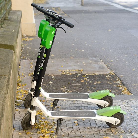 Hulajnogi Lime w aplikacji Ubera
