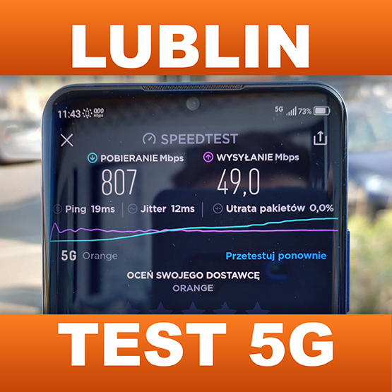 5G w Lublinie - sprawdziliśmy możliwości Orange [wideo]