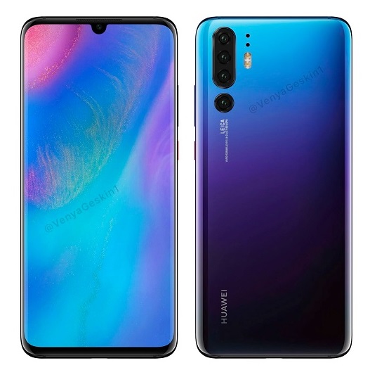 Huawei P30 Pro na pierwszych grafikach. Dokładnie tego się spodziewaliśmy