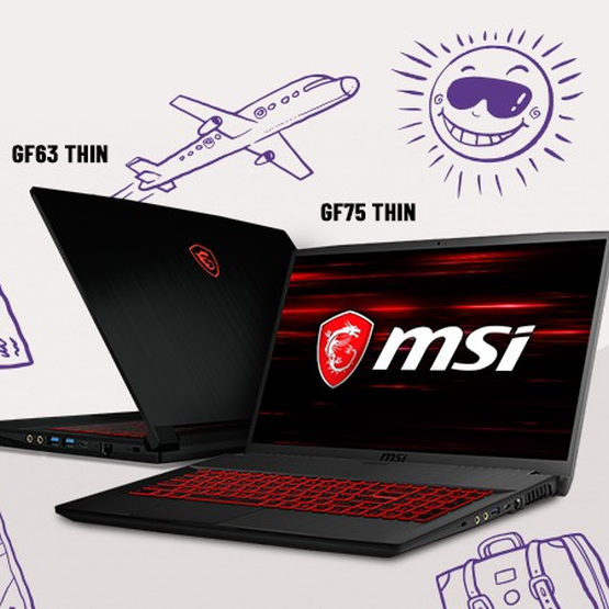 Kup gamingowy laptop MSI w sieci Play i wygraj hulajnogę
