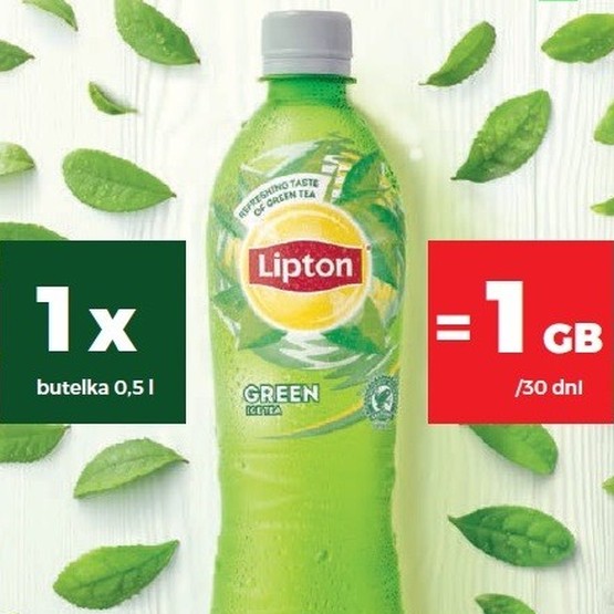 Darmowe gigabajty od Plusa pod nakrętkami Lipton Ice Tea