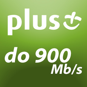 Światłowód 900 Mb/s sieci Plus - Internet dla najbardziej wymagających klientów