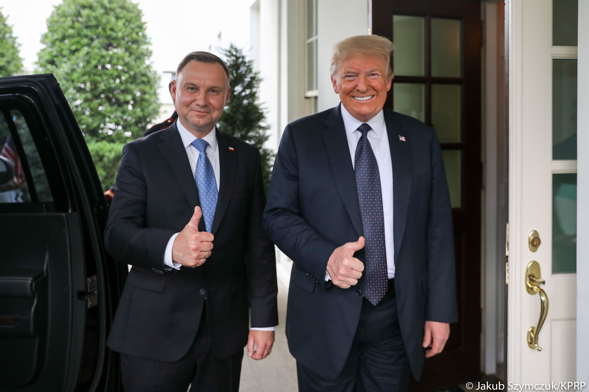 Polskie 5G bez Huaweia? Prezydenci Duda i Trump podpisują oświadczenie