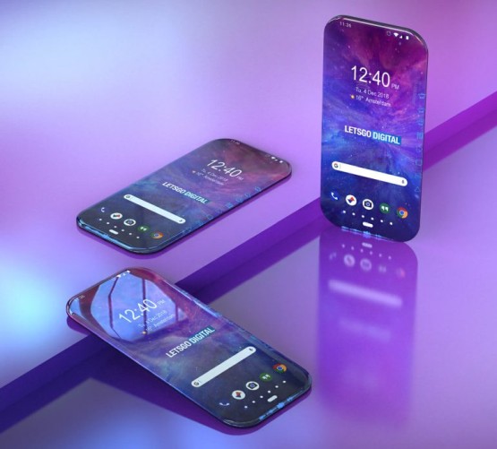Samsung opatentował prawdziwy smartfon bez ramek