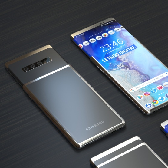Samsung patentuje telefon z rozsuwanym ekranem. Czy tak będzie wyglądał Galaxy S11?
