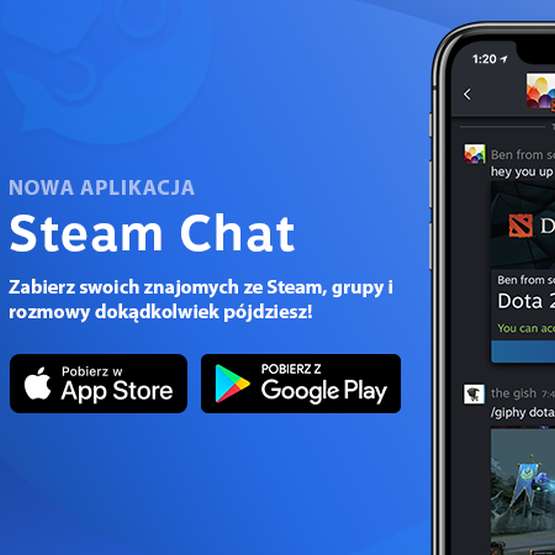Steam Chat - nowa aplikacja Valve trafia na telefony z Androidem oraz iOS