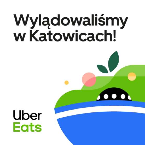 Uber Eats startuje w Katowicach. Na początek 70 restauracji i kod promocyjny dla mieszkańców