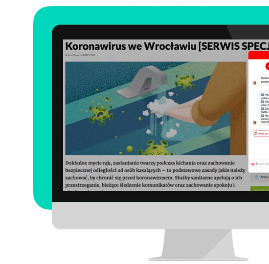 Wrocław automatyzuje komunikację z mieszkańcami na temat koronawirusa