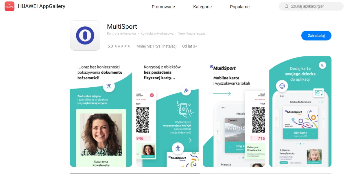 Masz smartfon Huawei z HMS? Możesz już korzystać z aplikacji MultiSport