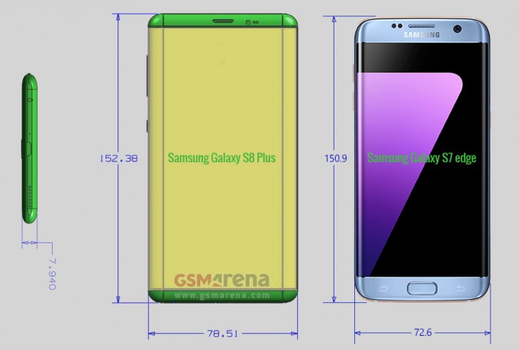 Nowe informacje o telefonach Samsung Galaxy S8 i S8 Plus