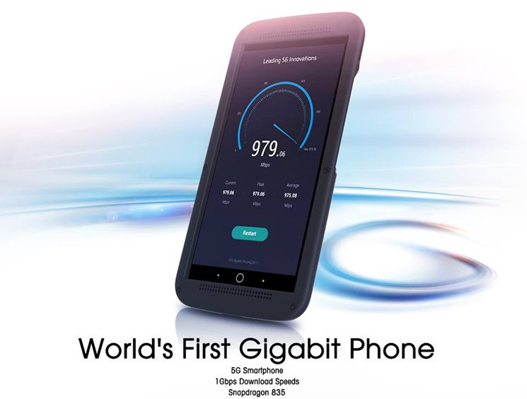 ZTE chwali się pierwszym gigabitowym telefonem