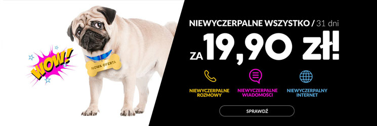 Niewyczerpalne Pakiety nową ofertą a2mobile