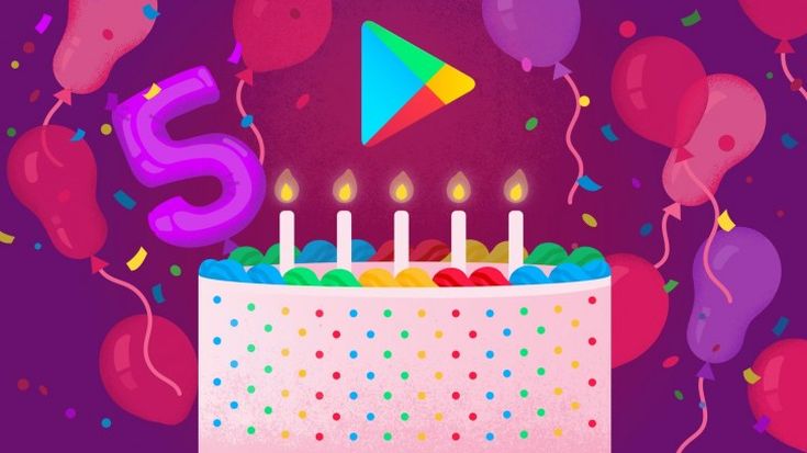 Piąte urodziny Google Play
