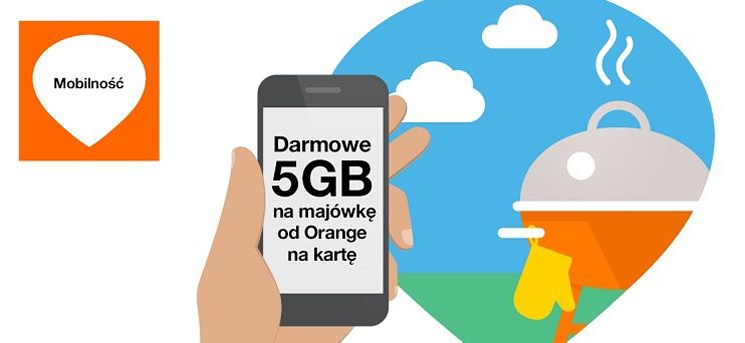 Orange: 5 GB na Majówkę