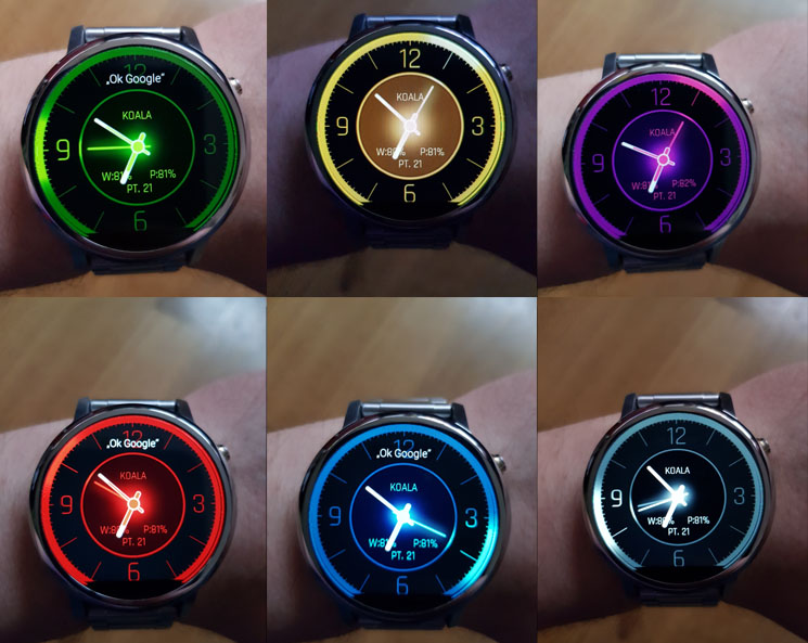 Google Play: za darmo do pobrania Tarcza Analog Glow do smartwatchy z Android Wear