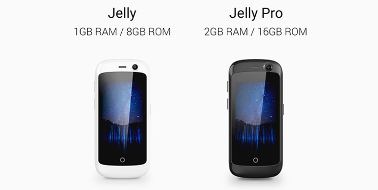 Poznaj Jelly - smartfon o ekranie mniejszym niż trzy cale