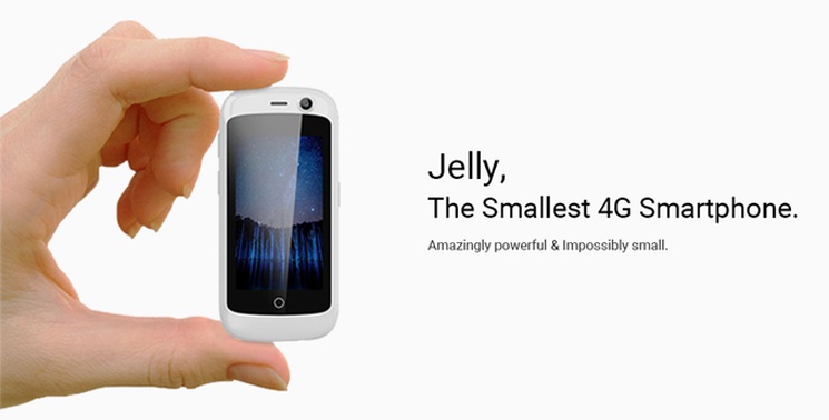 Poznaj Jelly - smartfon o ekranie mniejszym niż trzy cale