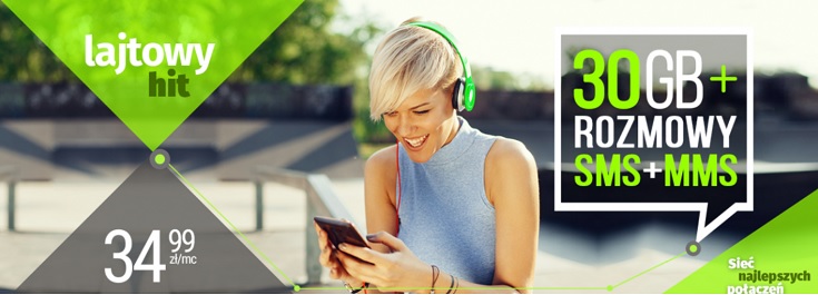 30 GB w lajtowym hicie lajt mobile