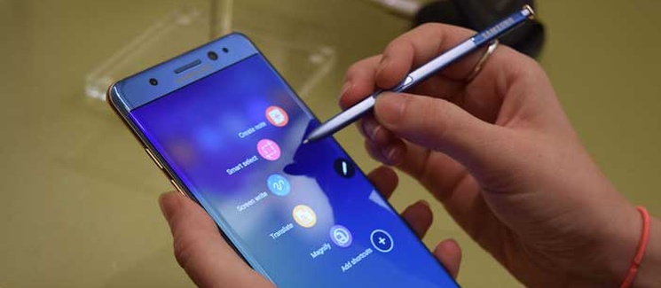 Samsung Galaxy Note 8 na nowych schematach