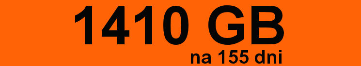 Nawet 1410 GB danych za doładowanie w Orange Free na kartę