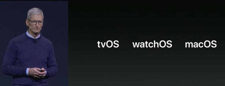 Apple WWDC 2017: tvOS, watchOS i macOS