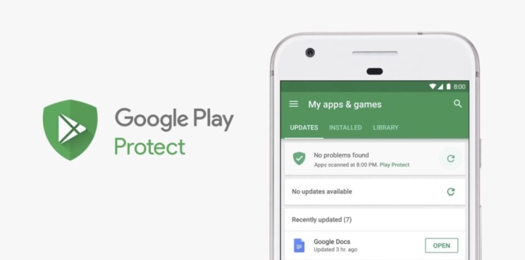 Google Play Protect trafia do telefonów z Androidem