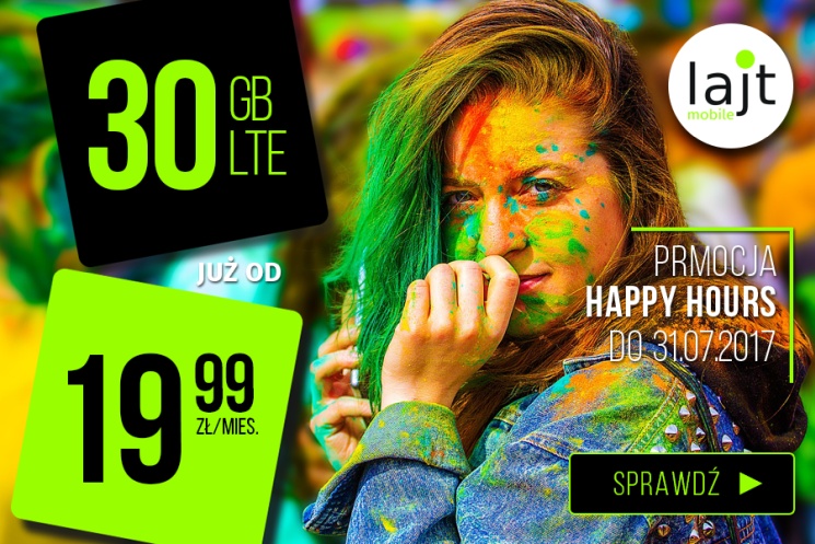Promocja Happy Hours w lajt mobile